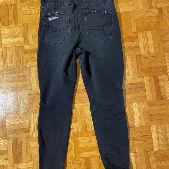 Black Ripped Jeans - Picture 2 of 3